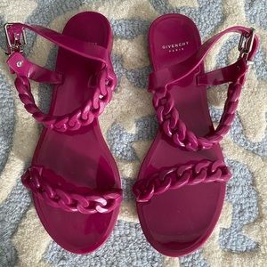 Givenchy Nea Chain Jelly Sandal